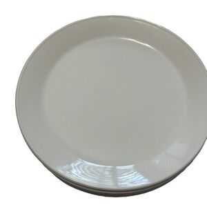 Johnson Brothers England Snowhite Ironstone Bread Dessert Plates 6 3/8" Set Of 6